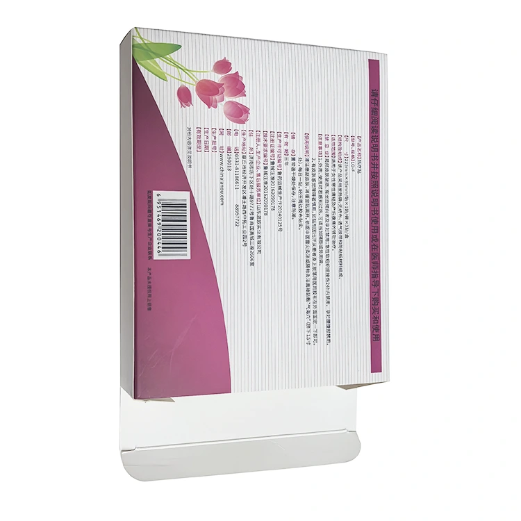 White Cardboard Supplement Boxes