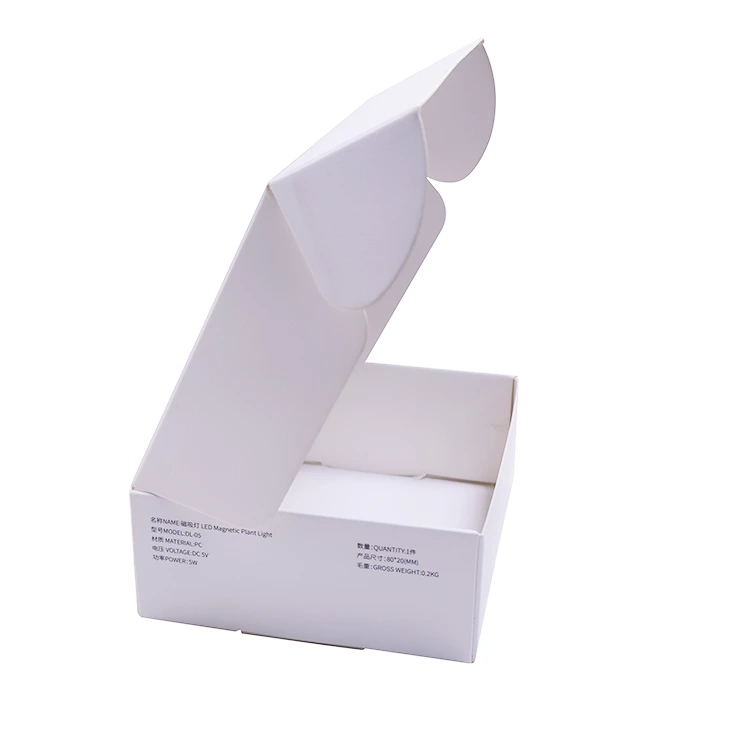 White Cardboard Shipping Boxes